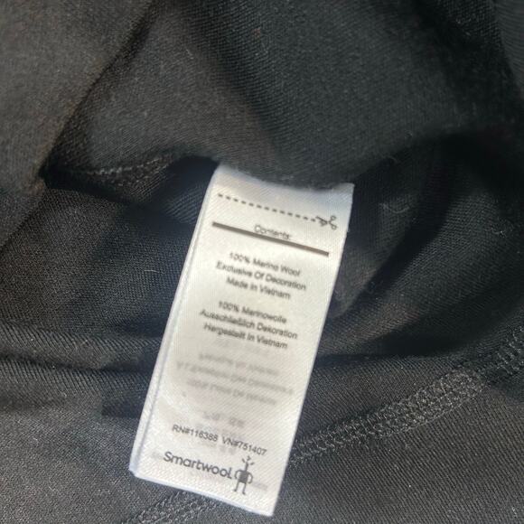 Smartwool women's classic thermal merino base layer 1/4 zip Size M - Picture 6 of 8